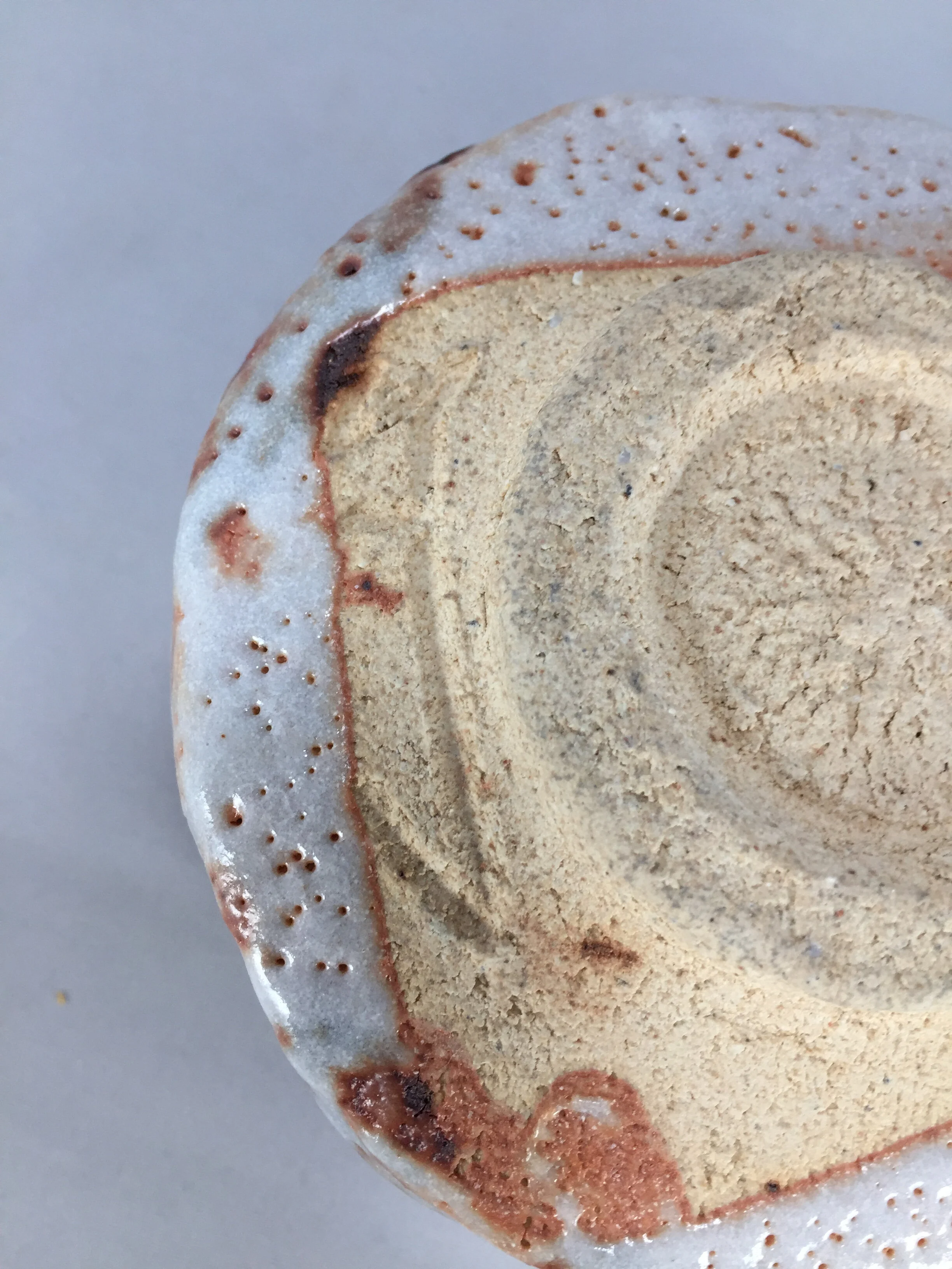 E-Shino Chawan by Okuiso Taigaku — CeramicARTyson